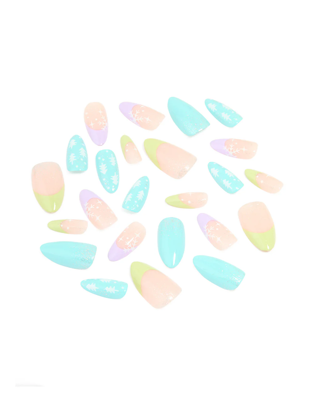 Pastel Star French Press-On Nail Set - Image 2