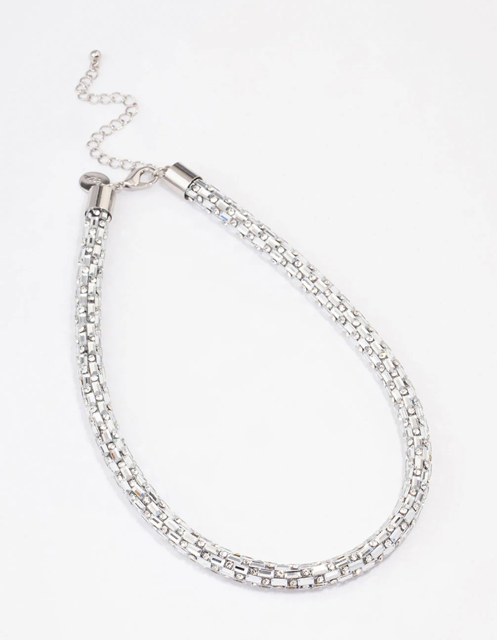 Silver Mixed Stone Necklace - Image 2