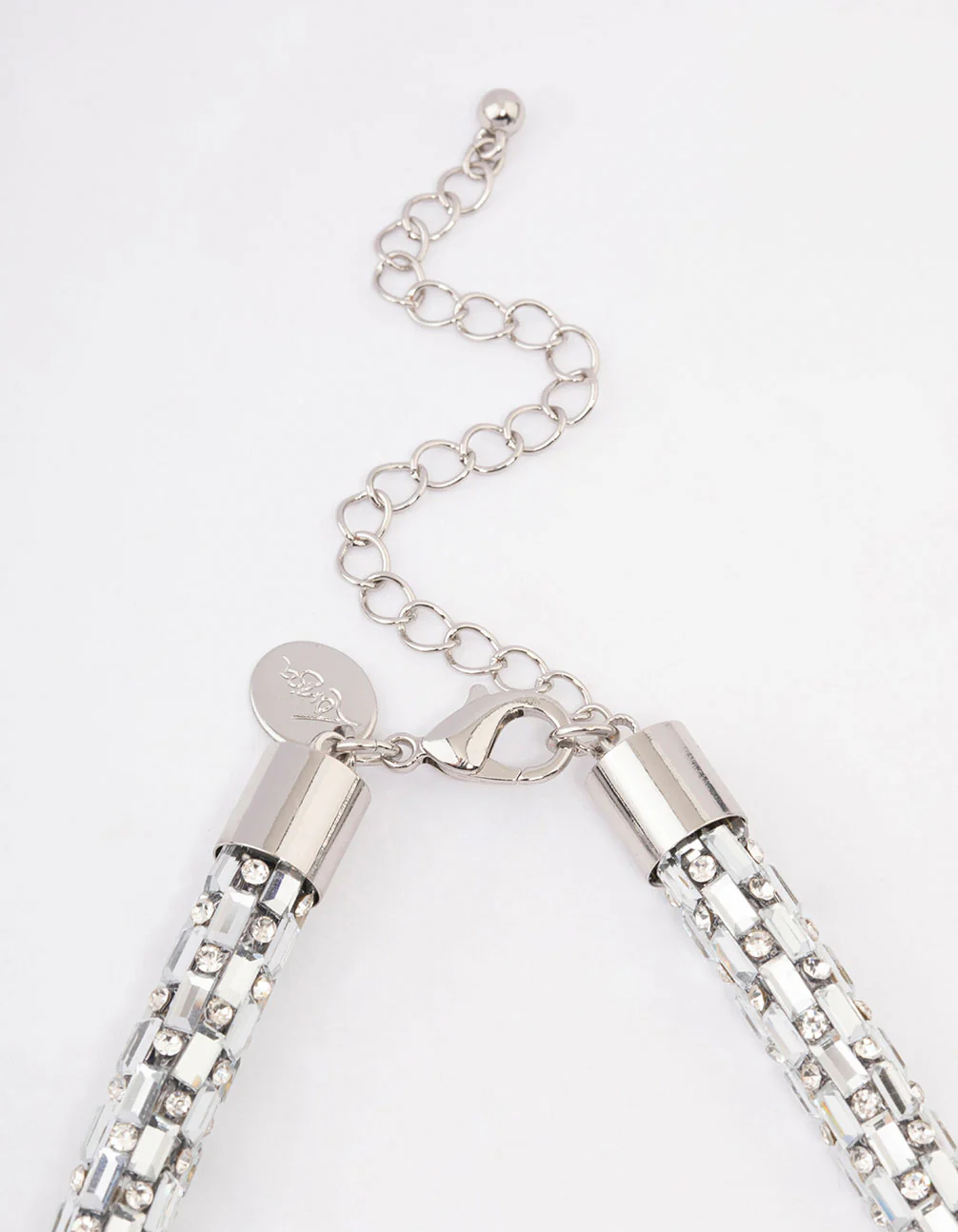 Silver Mixed Stone Necklace - Image 3