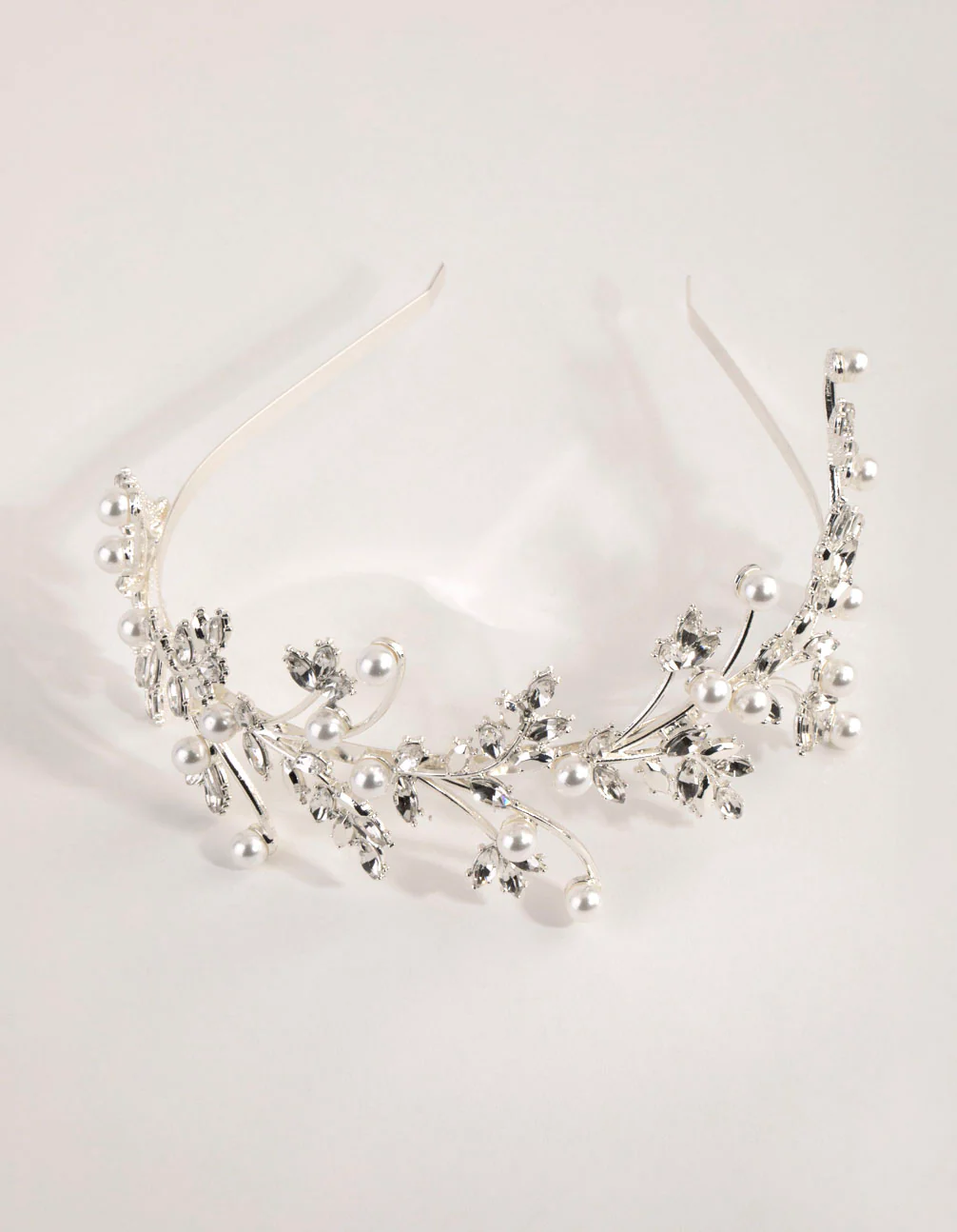 Pearl & Crystal Vine Headband - Image 2