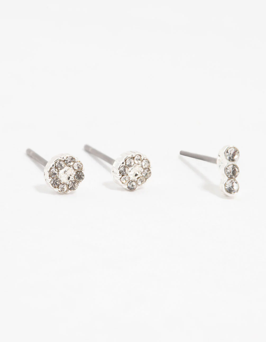 Pearl & Diamante Earrings 5-Pack - Image 3