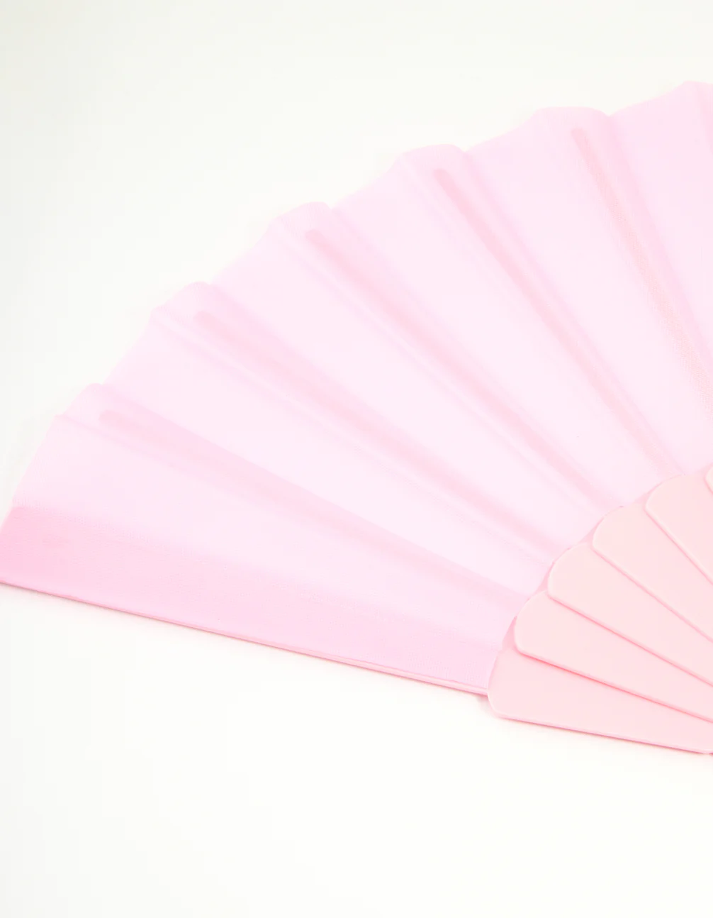 Pink Folding Fan - Image 2