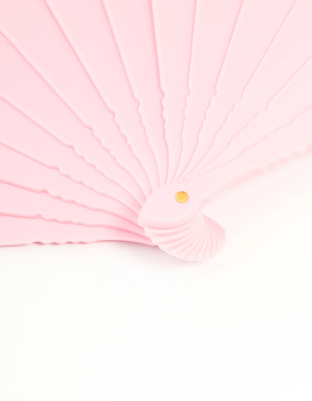 Pink Folding Fan - Image 3