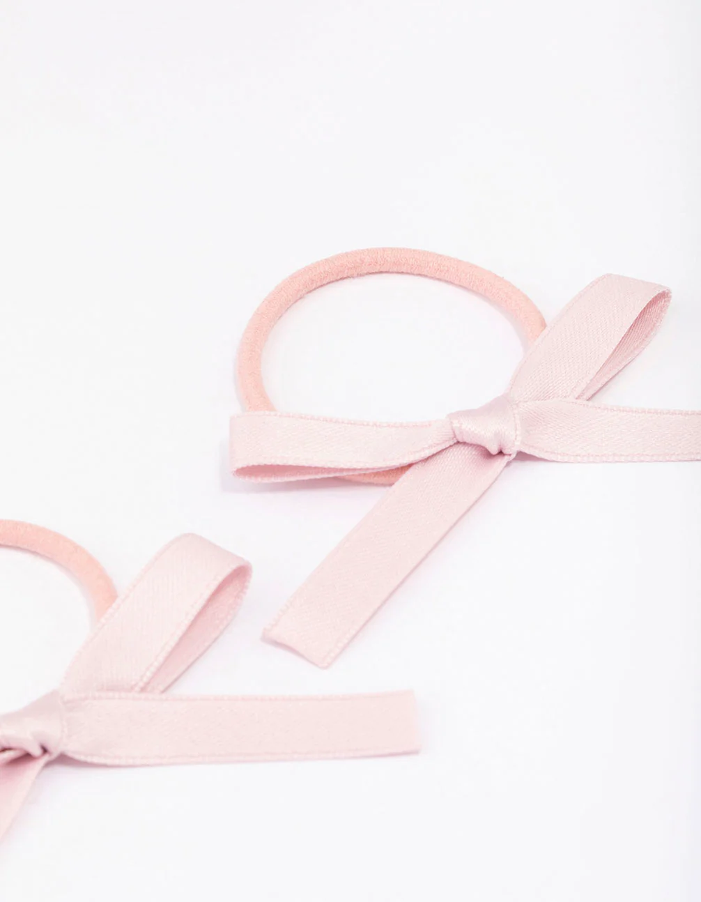 Pink Mini Bow Hair Tie Pack - Image 3