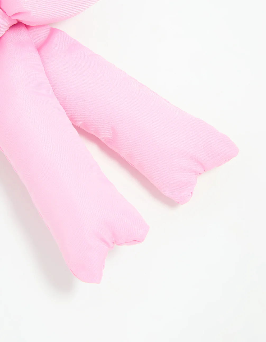 Pink Puffy Bow Keychain - Image 3