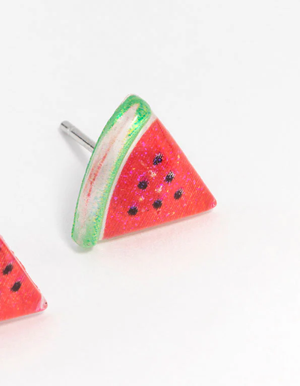 Watermelon Stud Earrings - Image 3