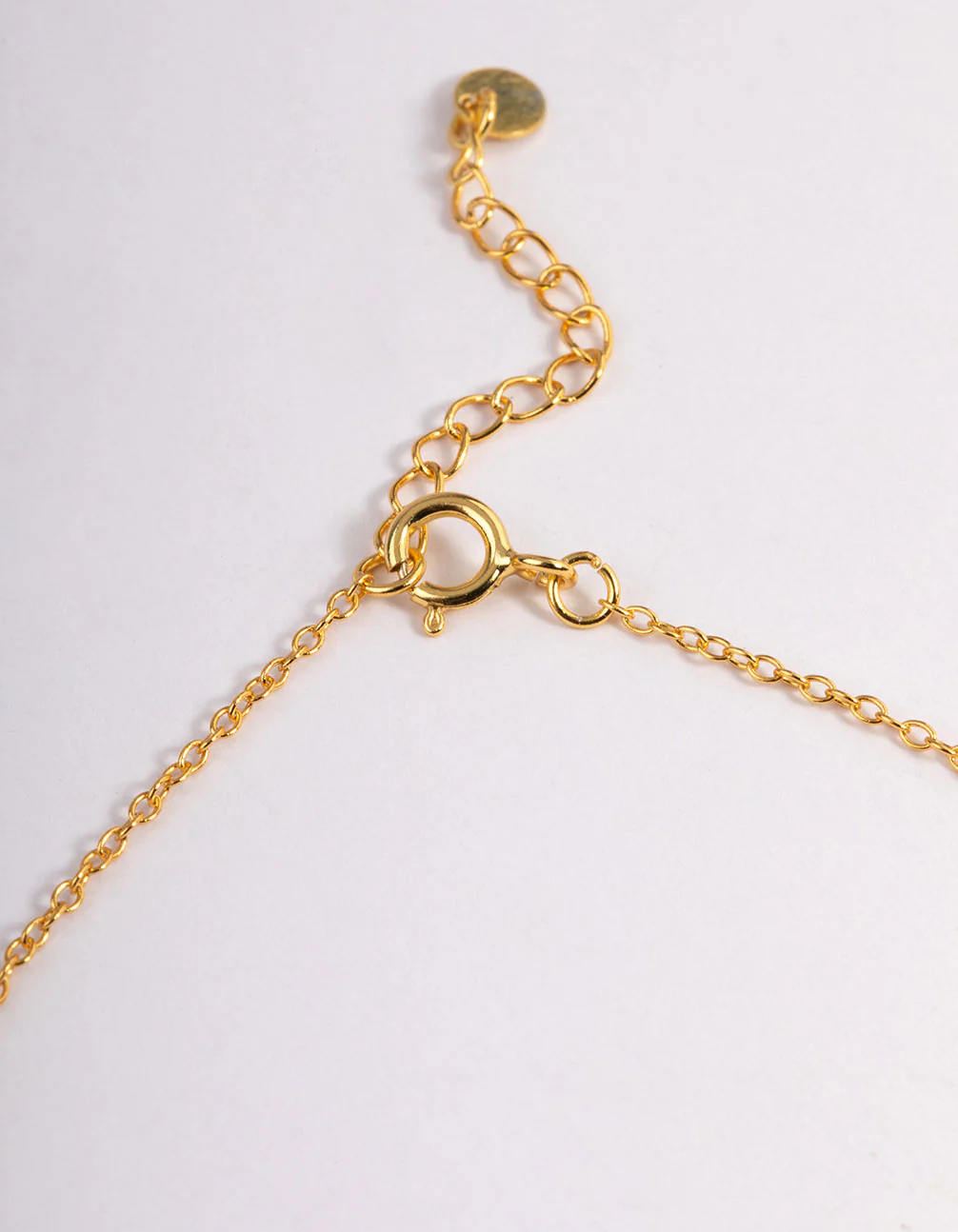 Gold Plated Sterling Silver Evil Eye Bracelet - Image 3