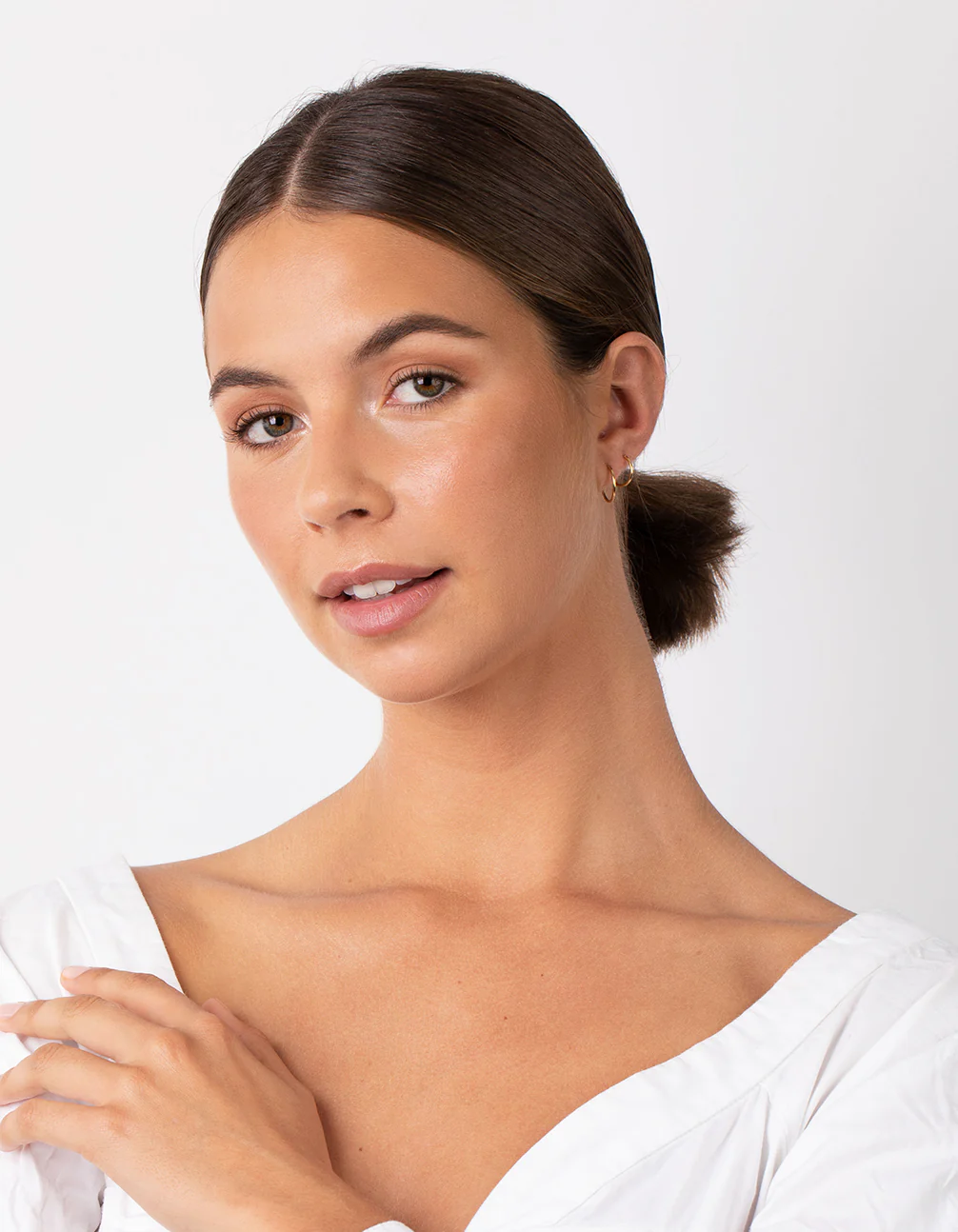 Gold Plated Sterling Silver Classic Hoop Earring Pack - Image 5