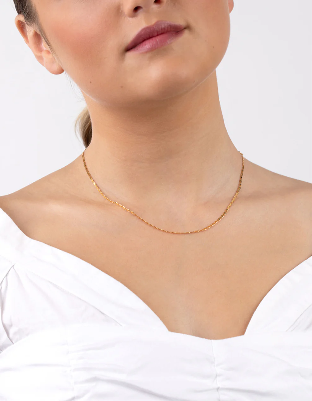 Gold Plated Sterling Silver Mariner Necklace - Image 2