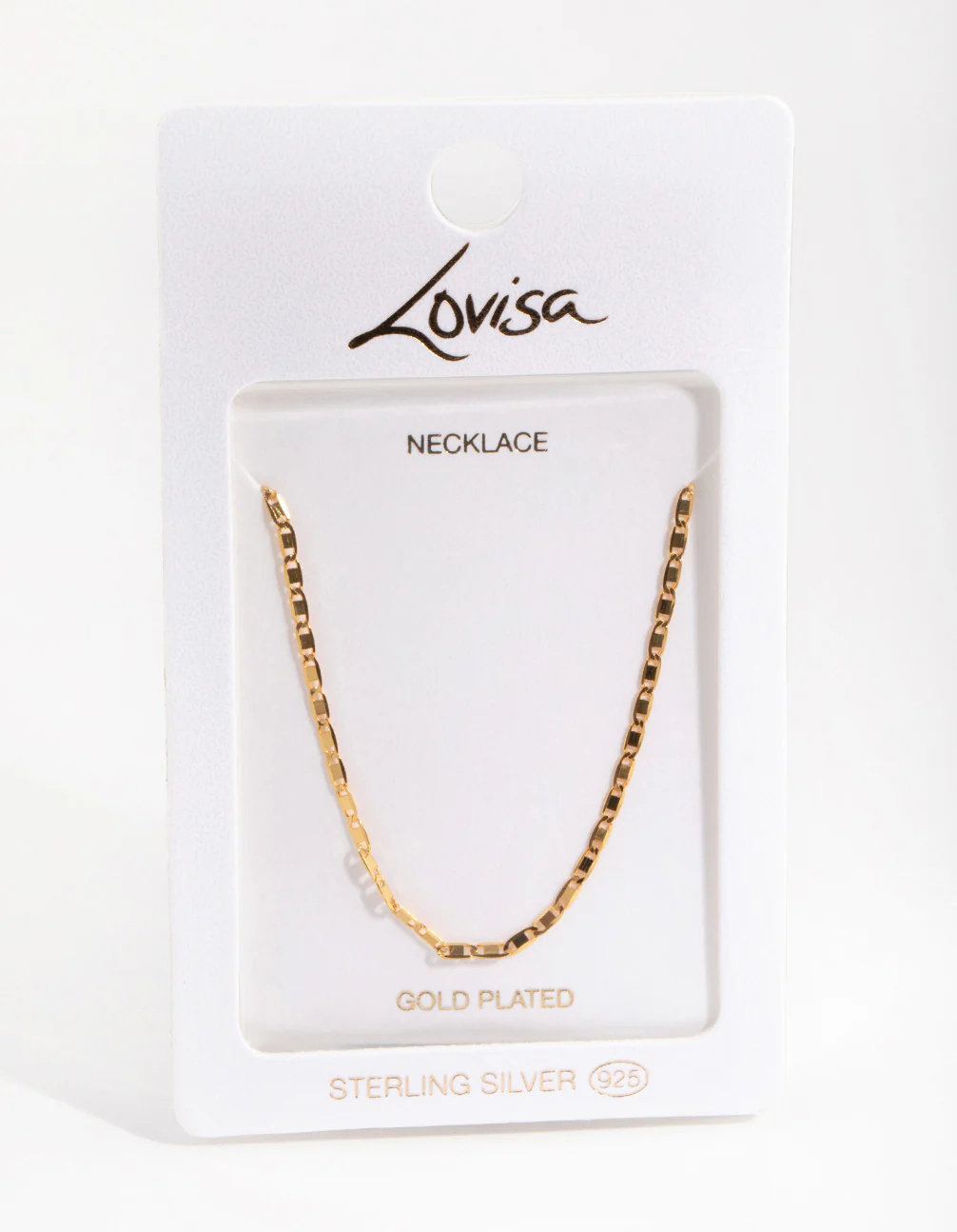 Gold Plated Sterling Silver Mariner Necklace - Image 4
