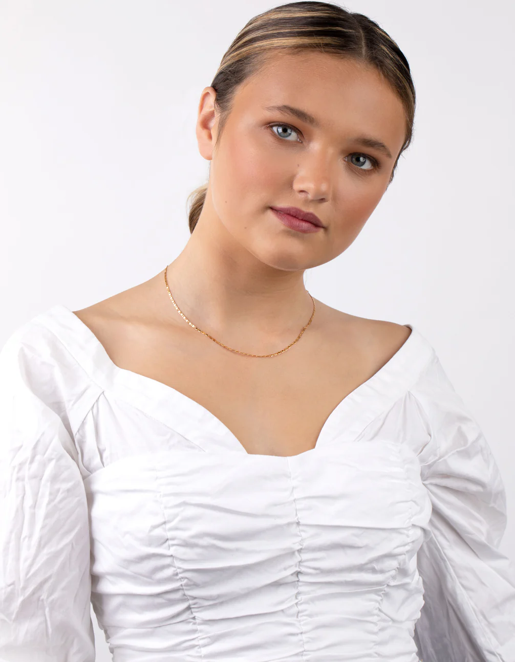Gold Plated Sterling Silver Mariner Necklace - Image 5