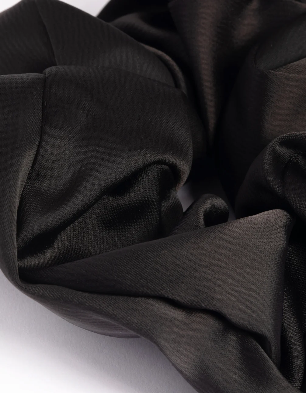 Large Black Scrunchie - Image 4