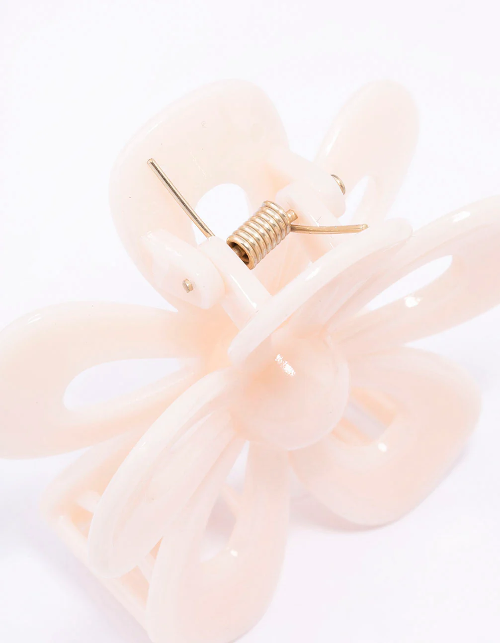 Ivory Flower Hair Claw Clip - Image 3