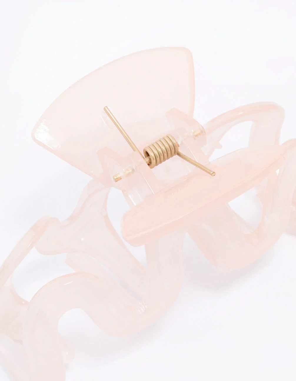 Blush Wavy Hair Claw Clip - Image 3