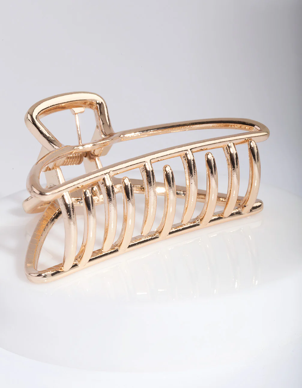 Gold Outline Claw Hair Clip - Image 2