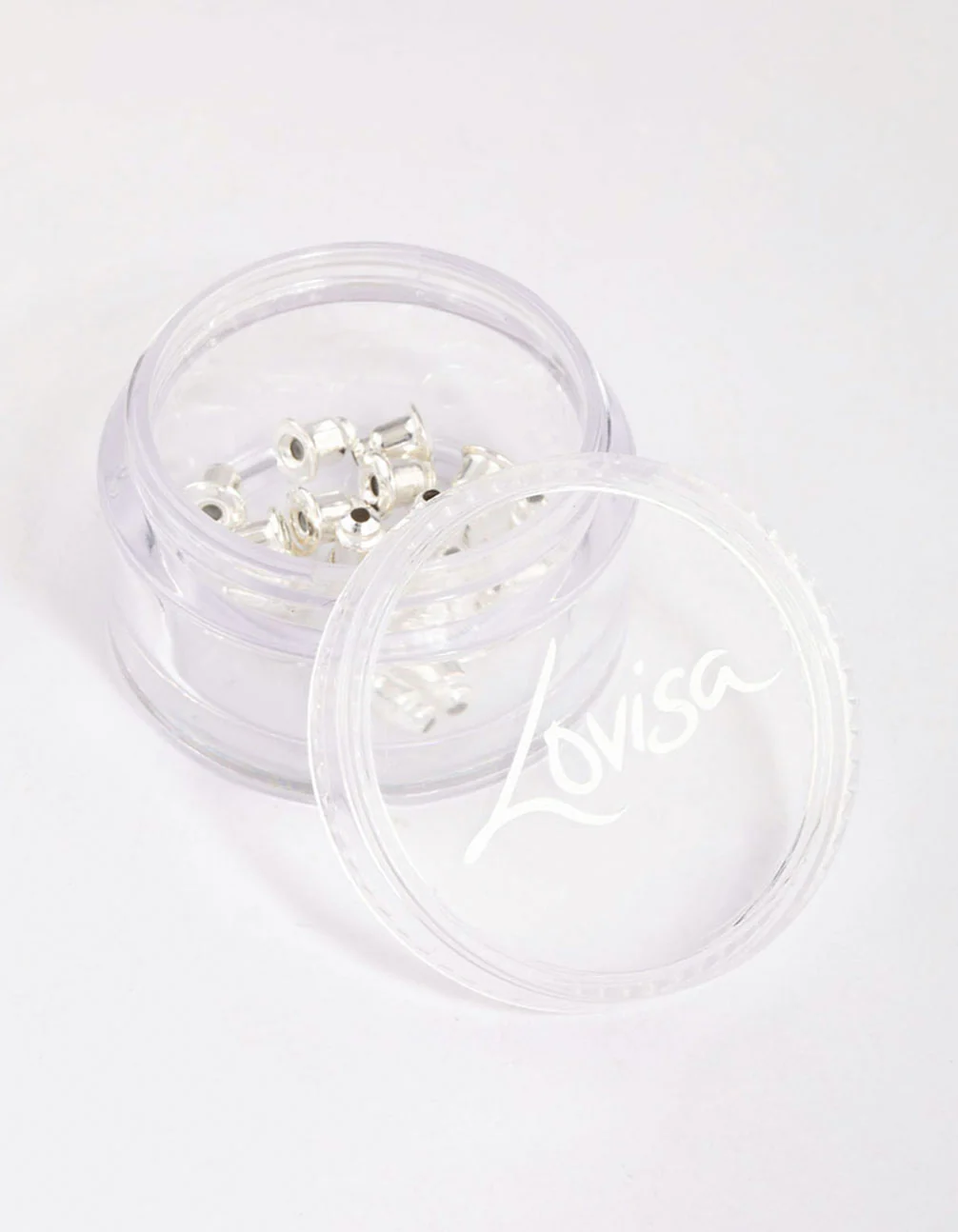 Silver Earring Backs 16-Pack - Image 2