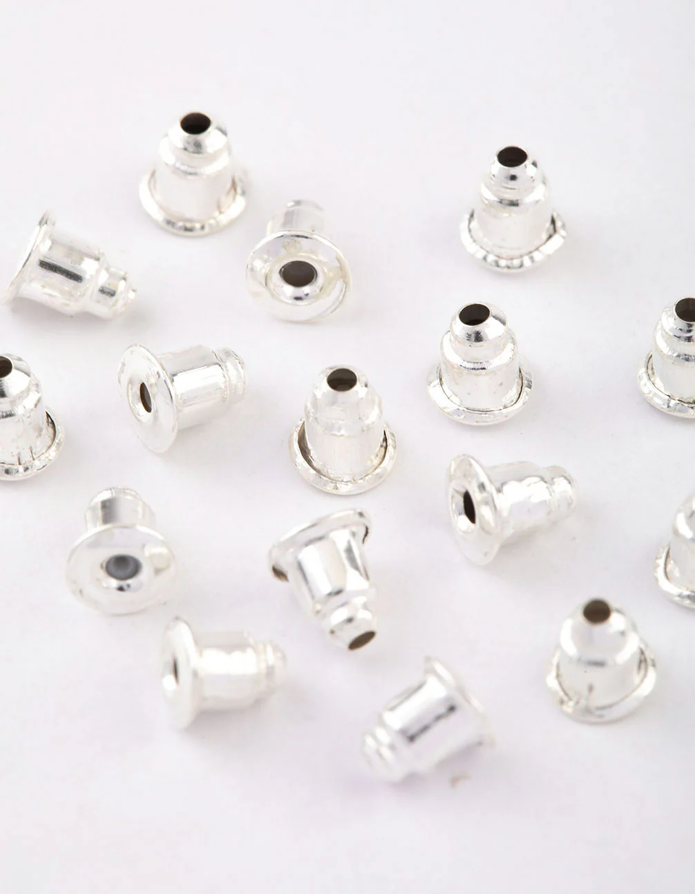 Silver Earring Backs 16-Pack - Image 3