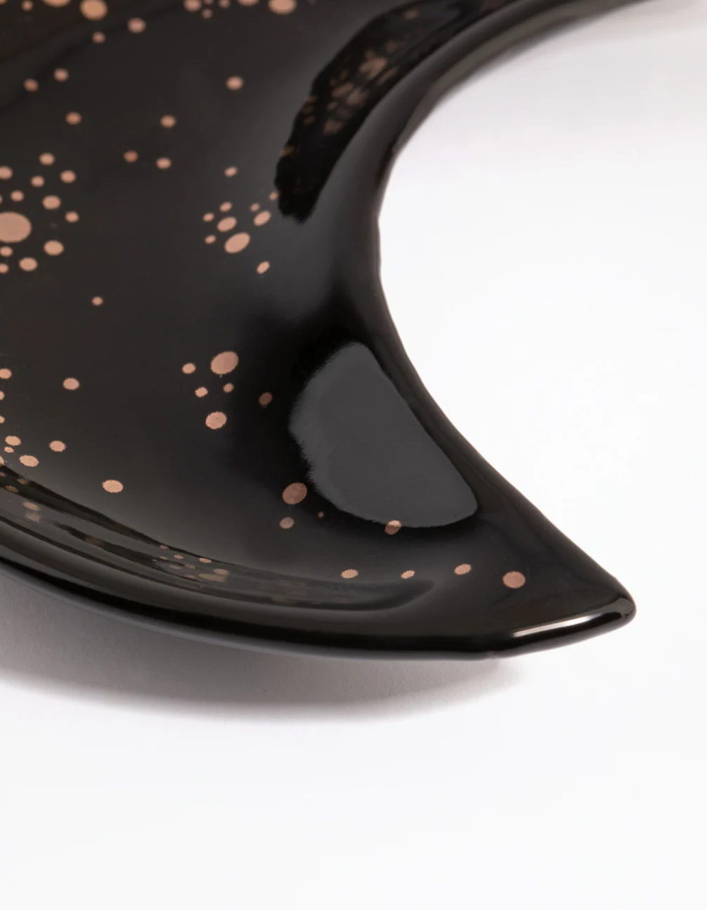 Black Moon Ceramic Trinket Tray - Image 3