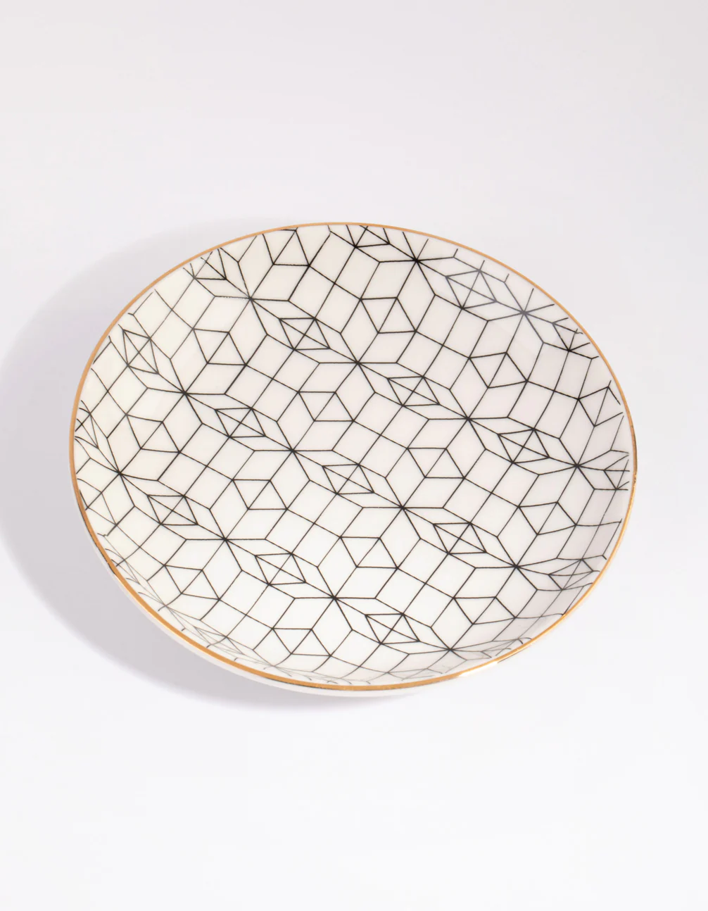 Geometric Ceramic Trinket Tray - Image 2