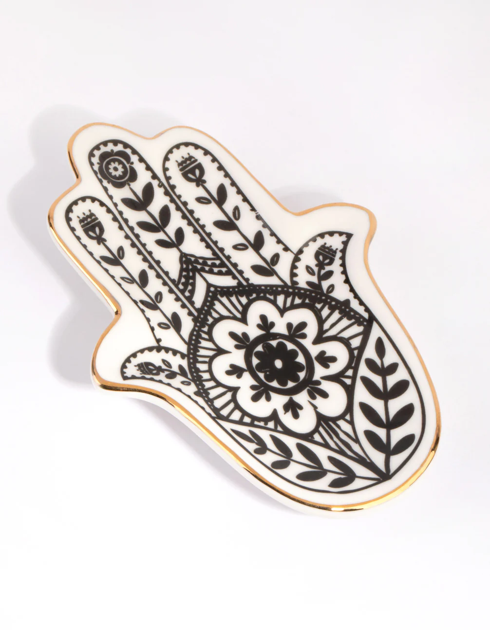 Hamsa Hand Ceramic Trinket Tray - Image 2