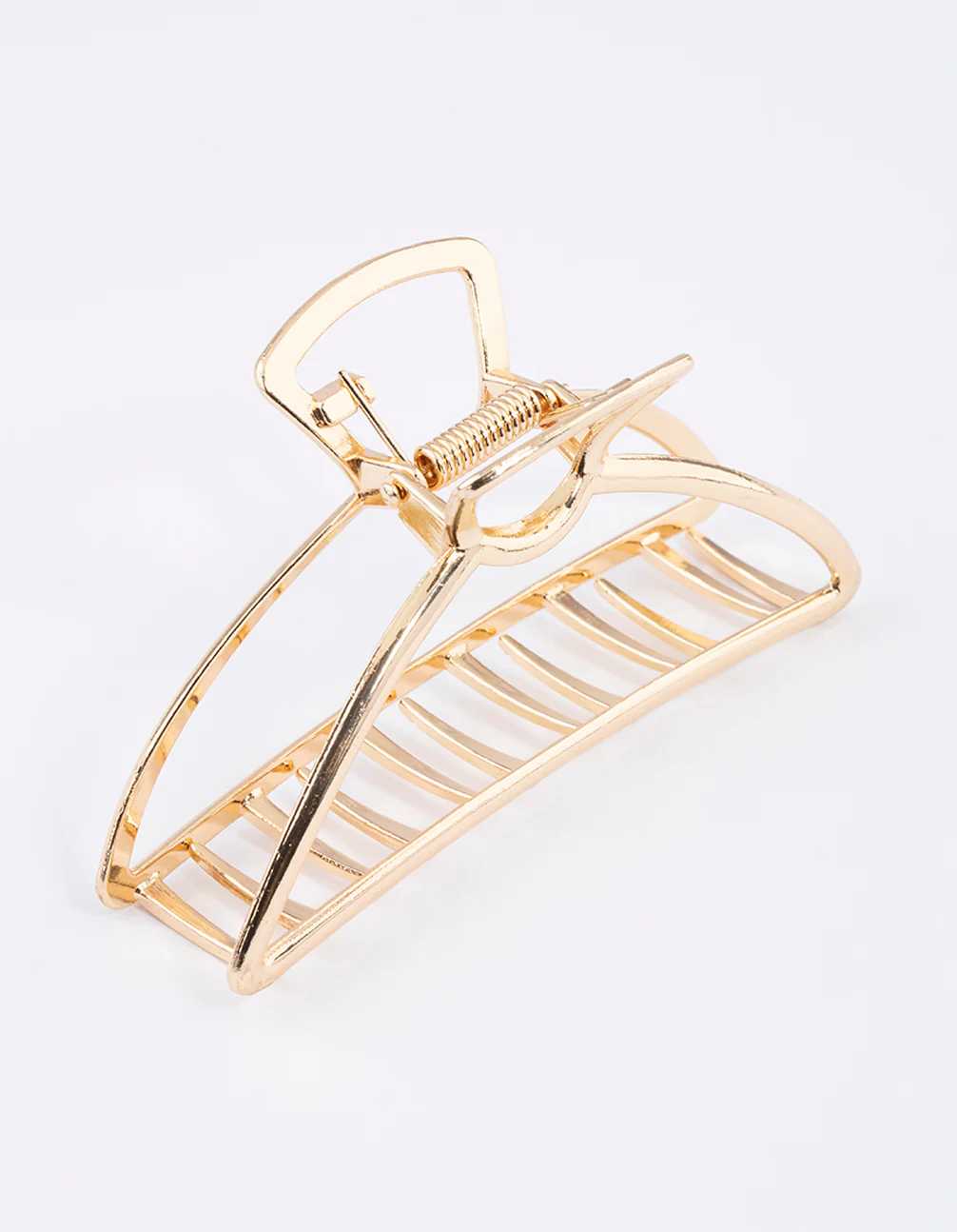 Gold Large Outline Claw Clip - Image 3