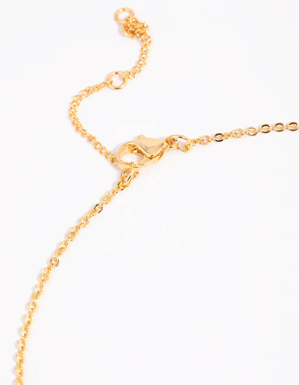 Gold Plated 45cm Cross Necklace - Image 3