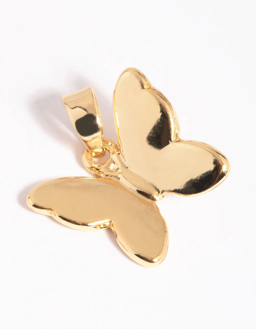 Gold Plated Butterfly Charm - Image 2