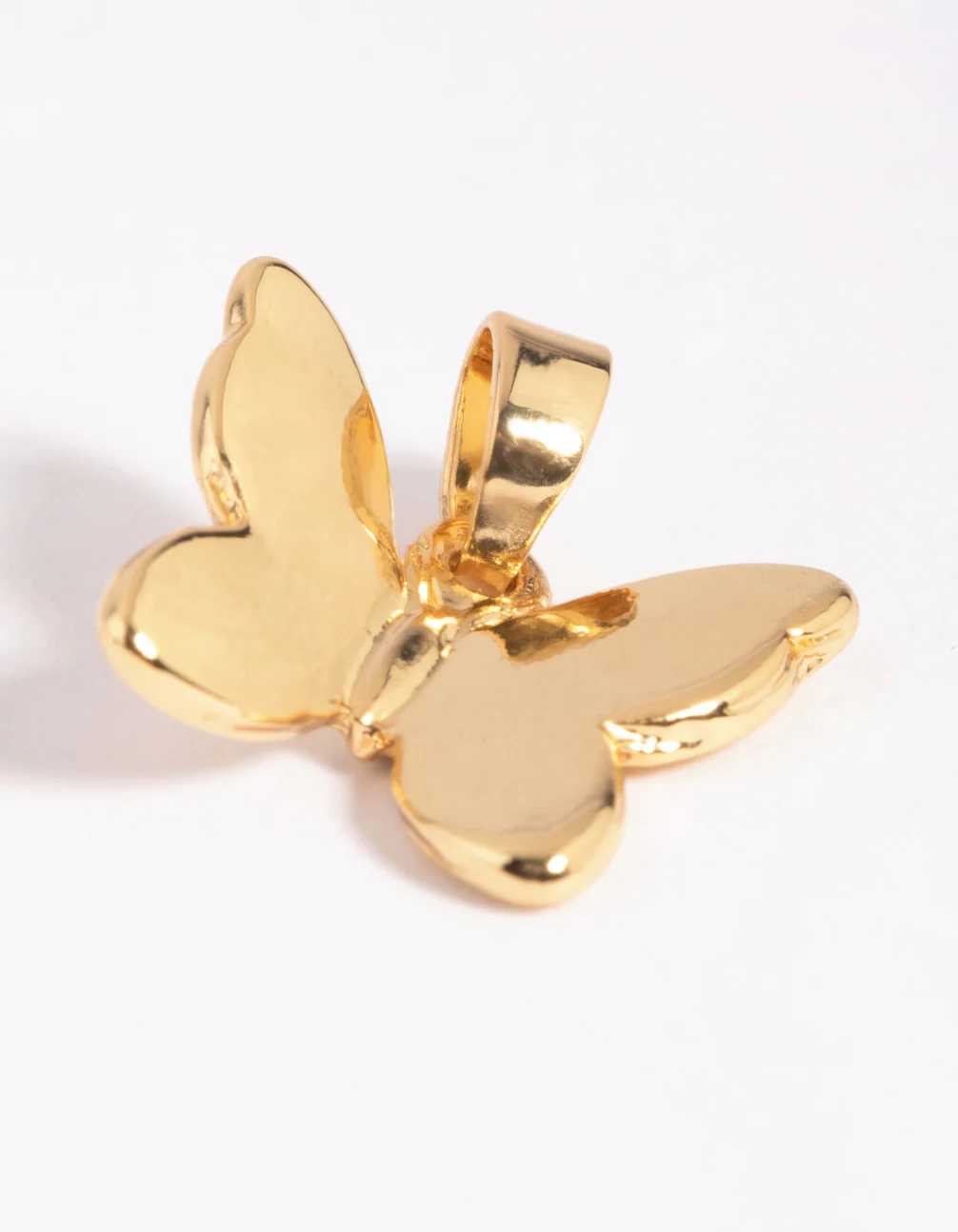 Gold Plated Butterfly Charm - Image 3
