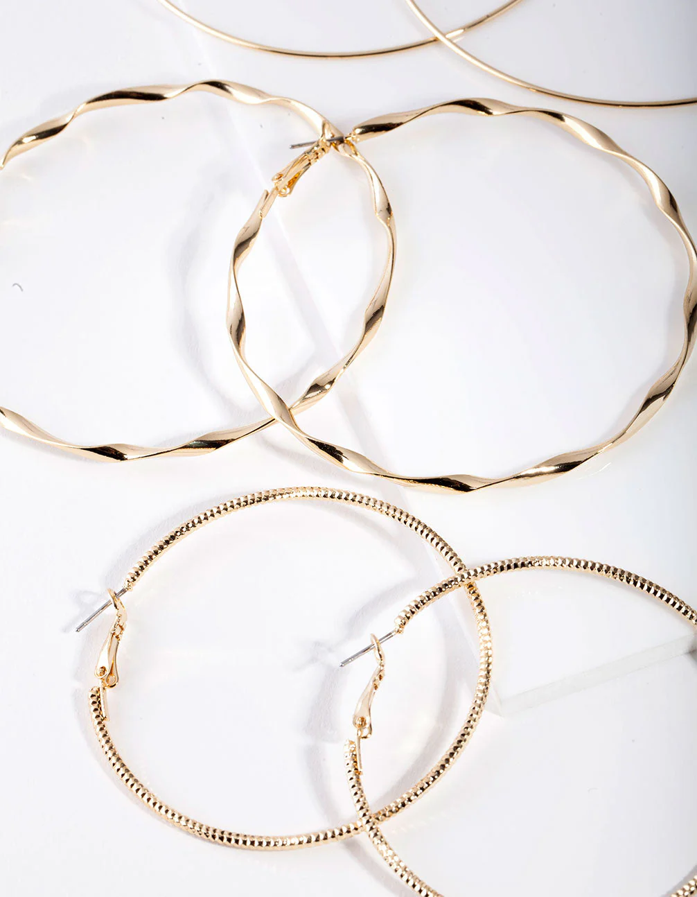 Gold Plated Hoop Pack - Image 3