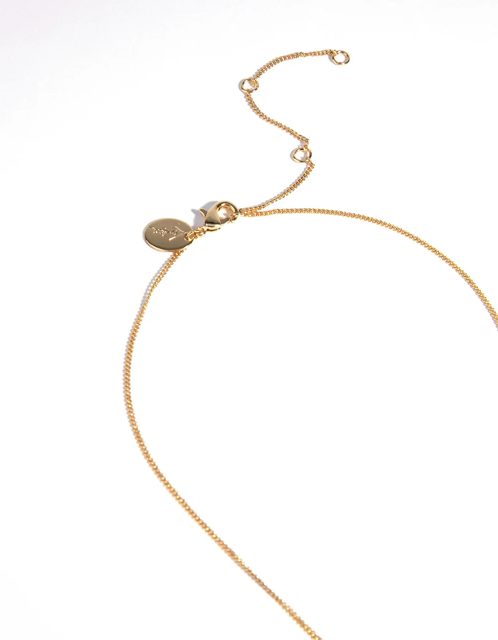 Gold Plated Shard Necklace - Image 3