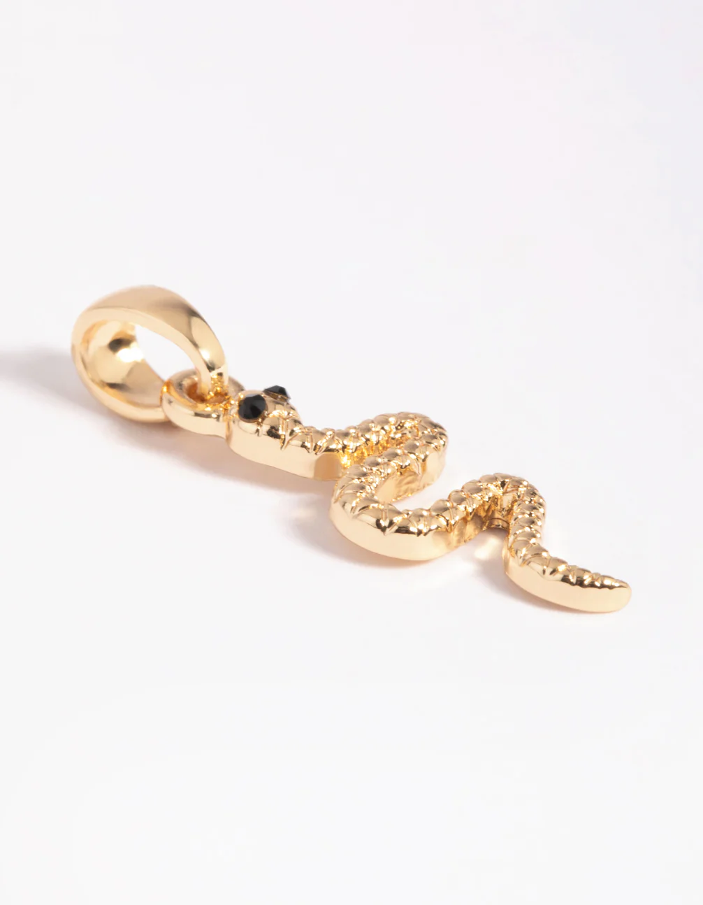 Gold Plated Snake Charm - Image 2