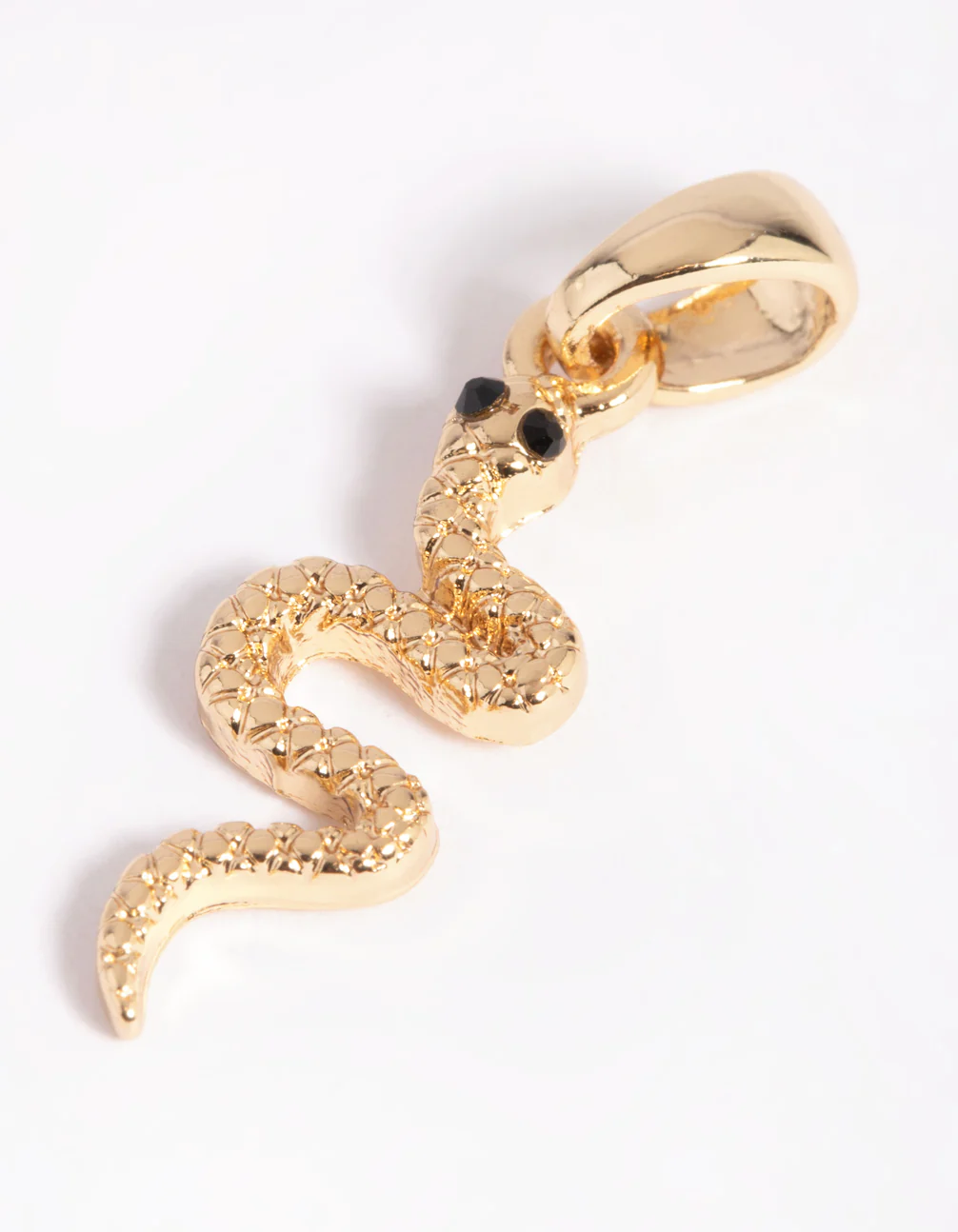 Gold Plated Snake Charm - Image 3