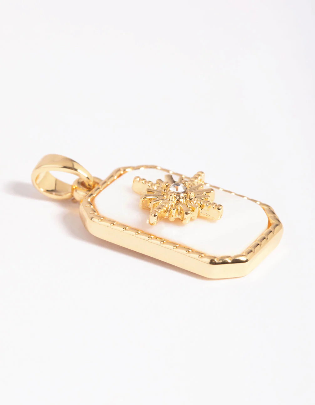 Gold Plated Star Shell Charm - Image 2