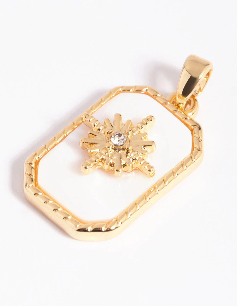 Gold Plated Star Shell Charm - Image 3