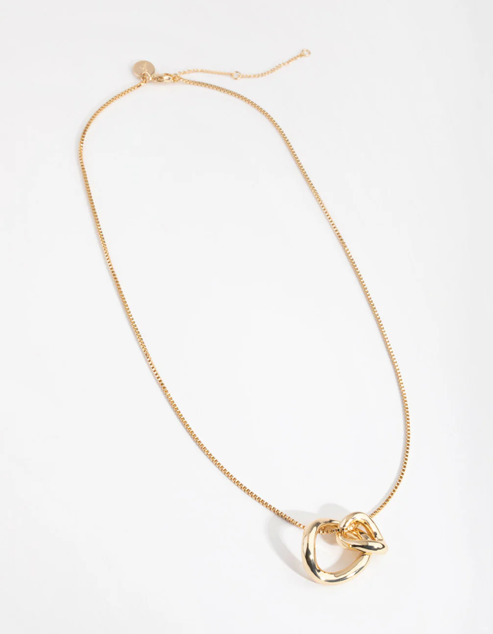 Gold Plated Swirl Pendant - Image 2