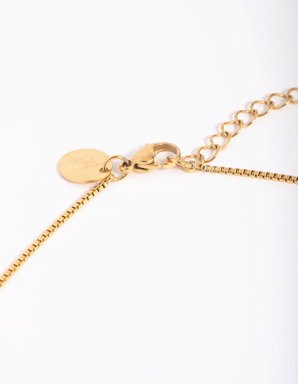 Waterproof Gold Plated Stainless Steel Cross Necklace - Image 3