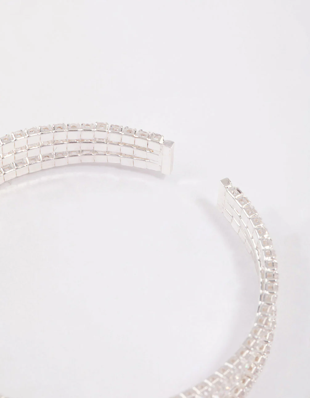 Silver Plated Cup Chain Wrist Cuff - Image 3