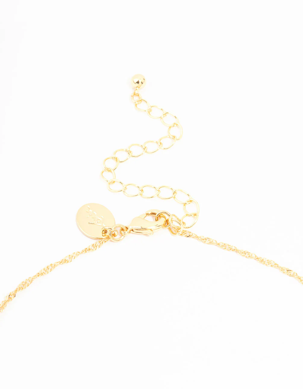 Real Gold Plated Heart Bow Locket Pendant Necklace - Image 3