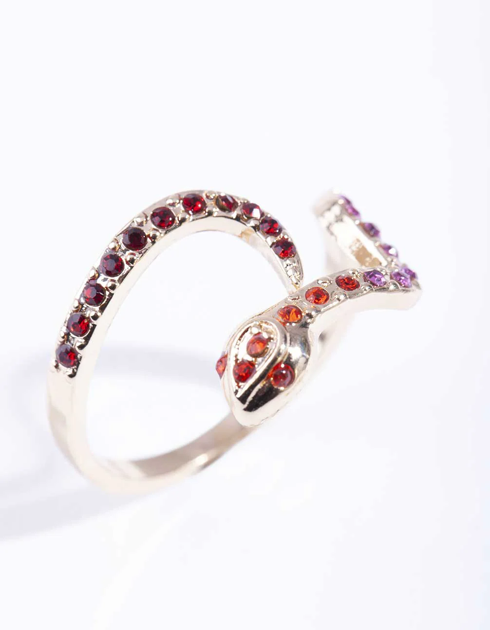 Ombre Diamante Snake Ring - Image 2