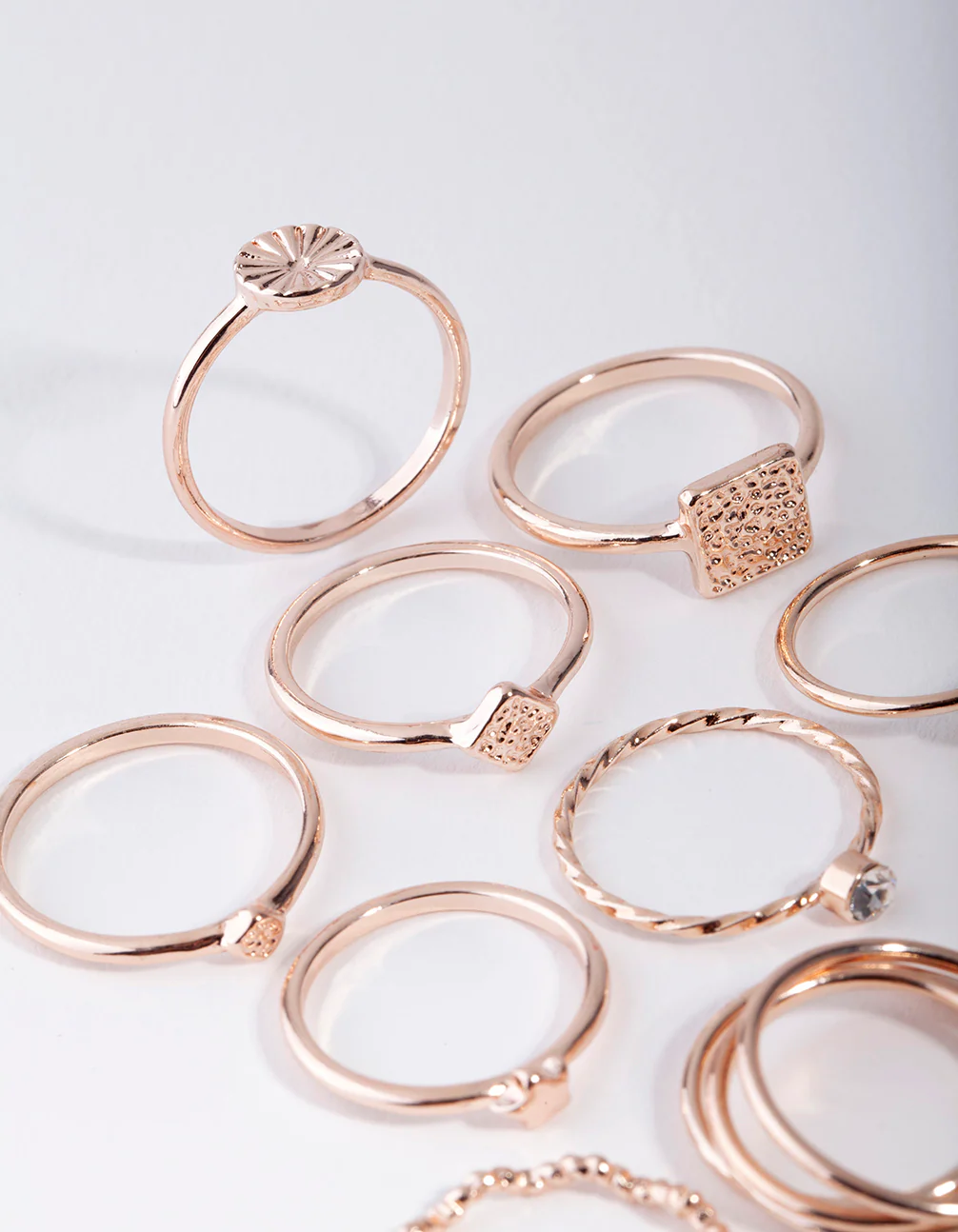 Rose Gold Diamond Cut Ring 26-Pack - Image 2