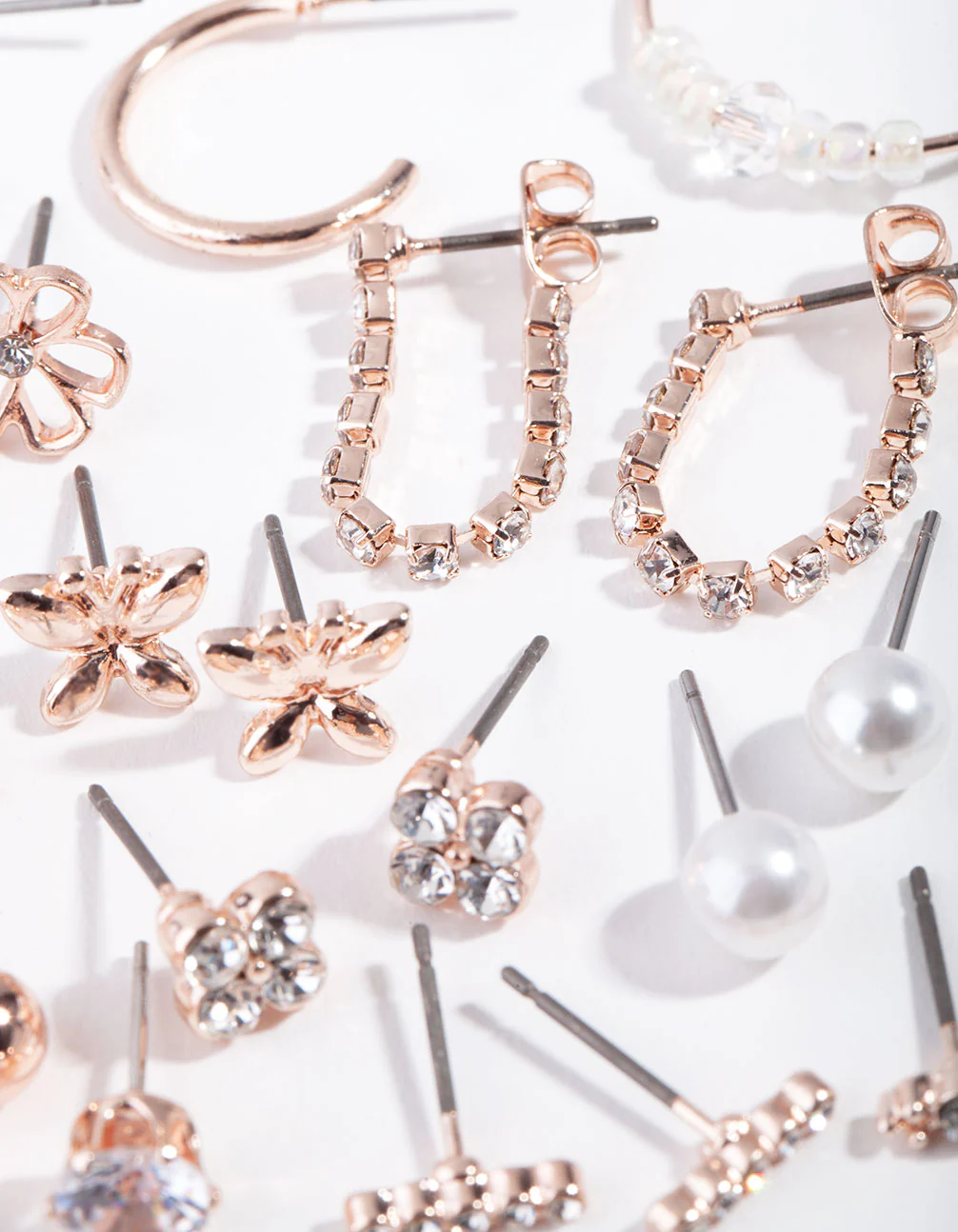 Rose Gold Feminine Fun 16-Pack Earring - Image 3
