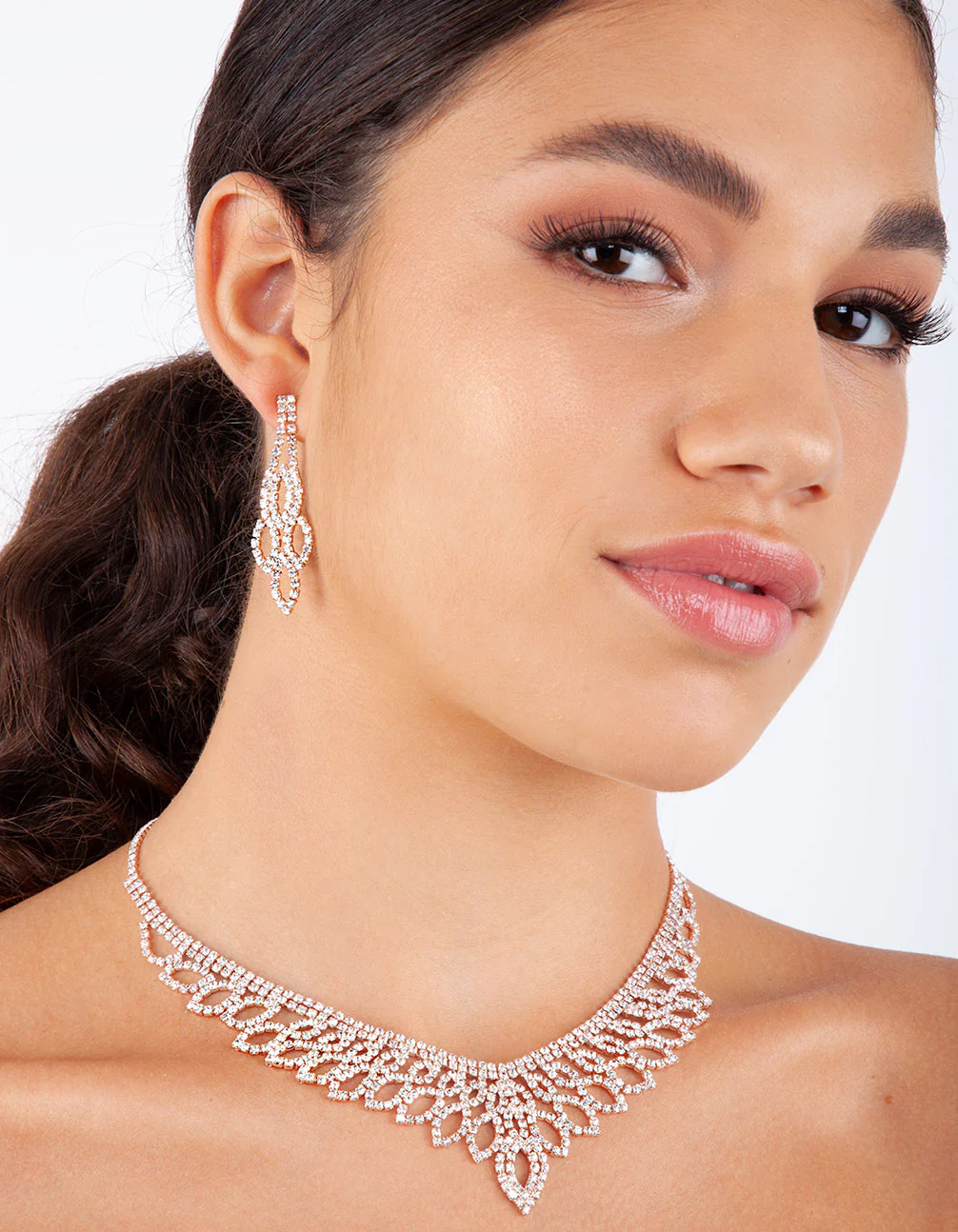 Rose Gold Decorative Diamante Set - Image 2