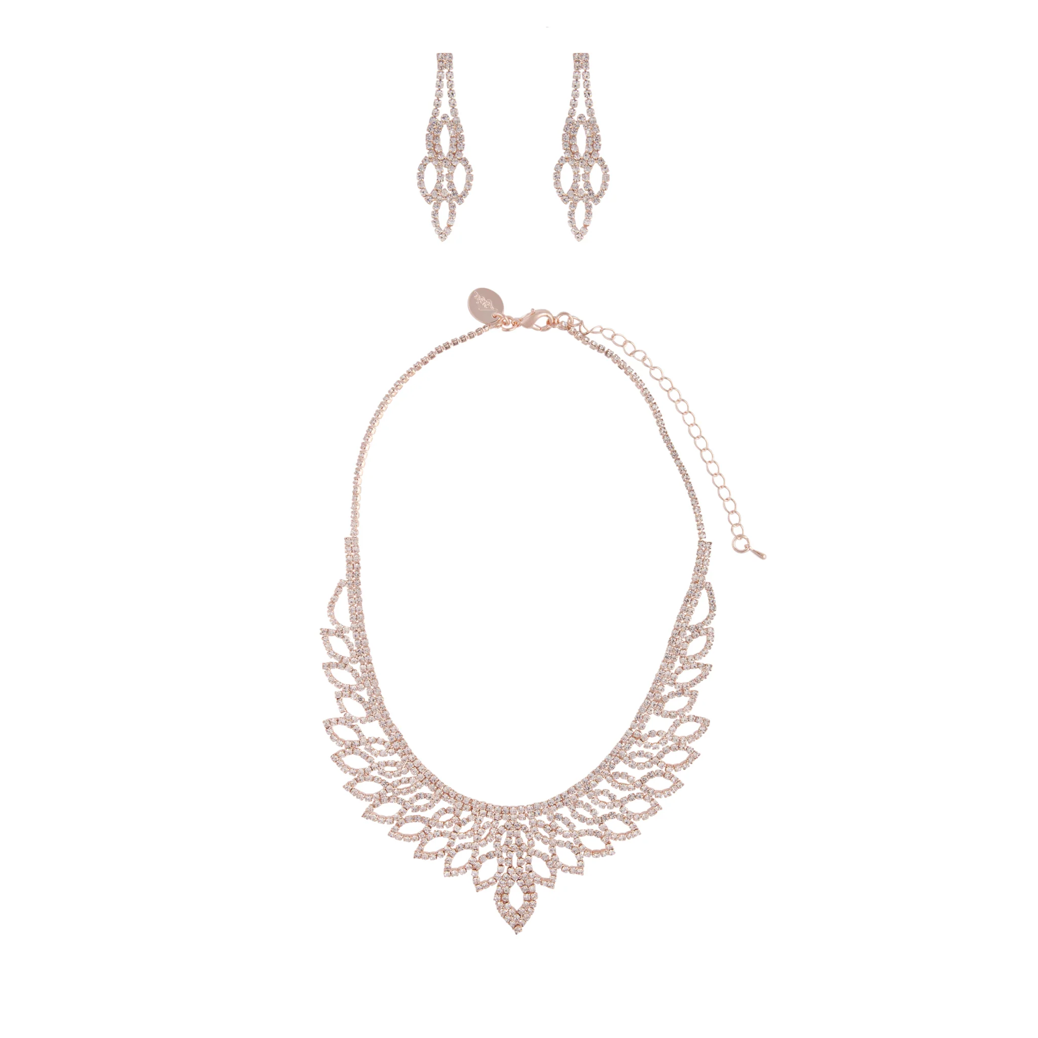 Rose Gold Decorative Diamante Set - Image 3