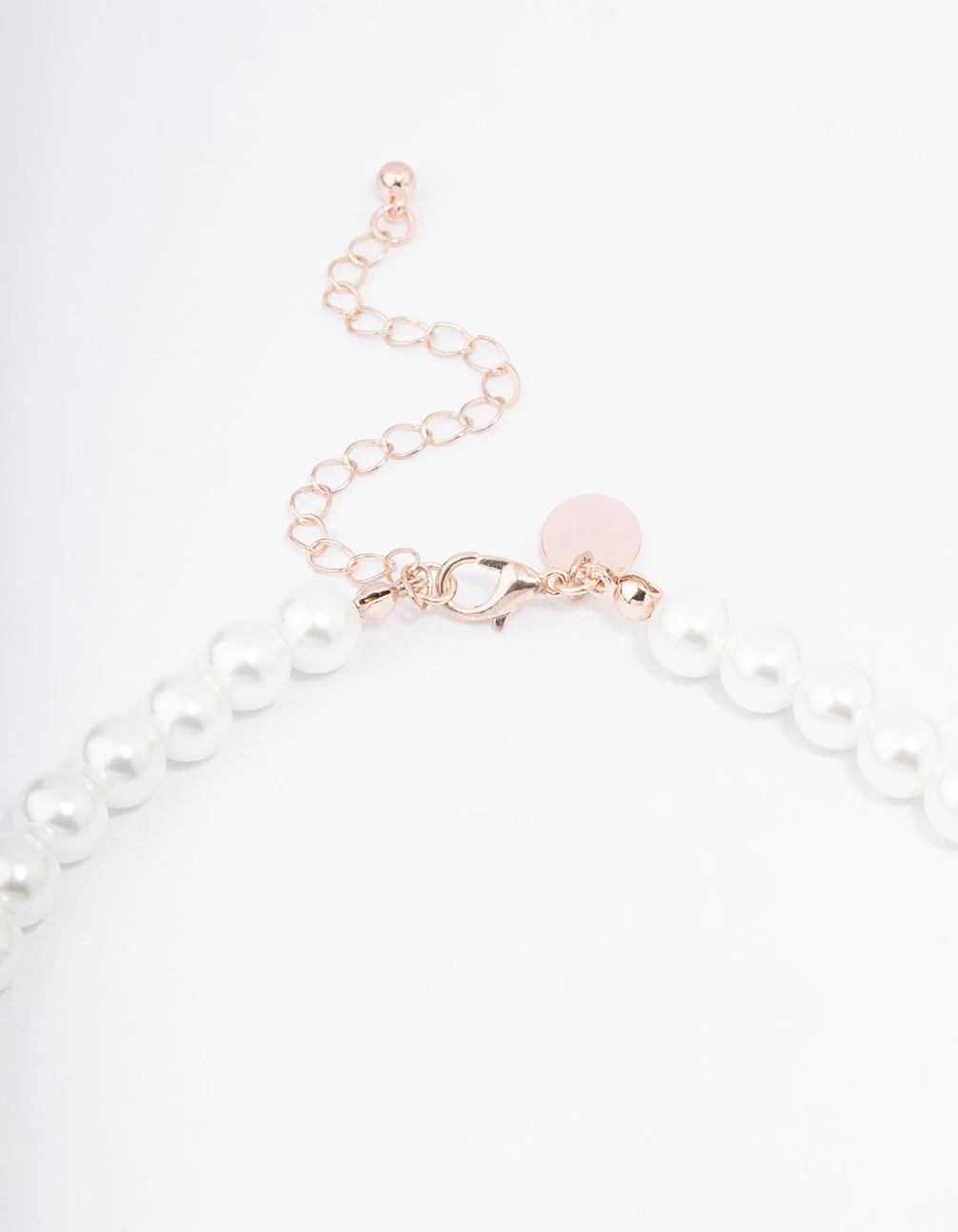 Rose Gold Pearl & Bow Jewellery Set - Image 3