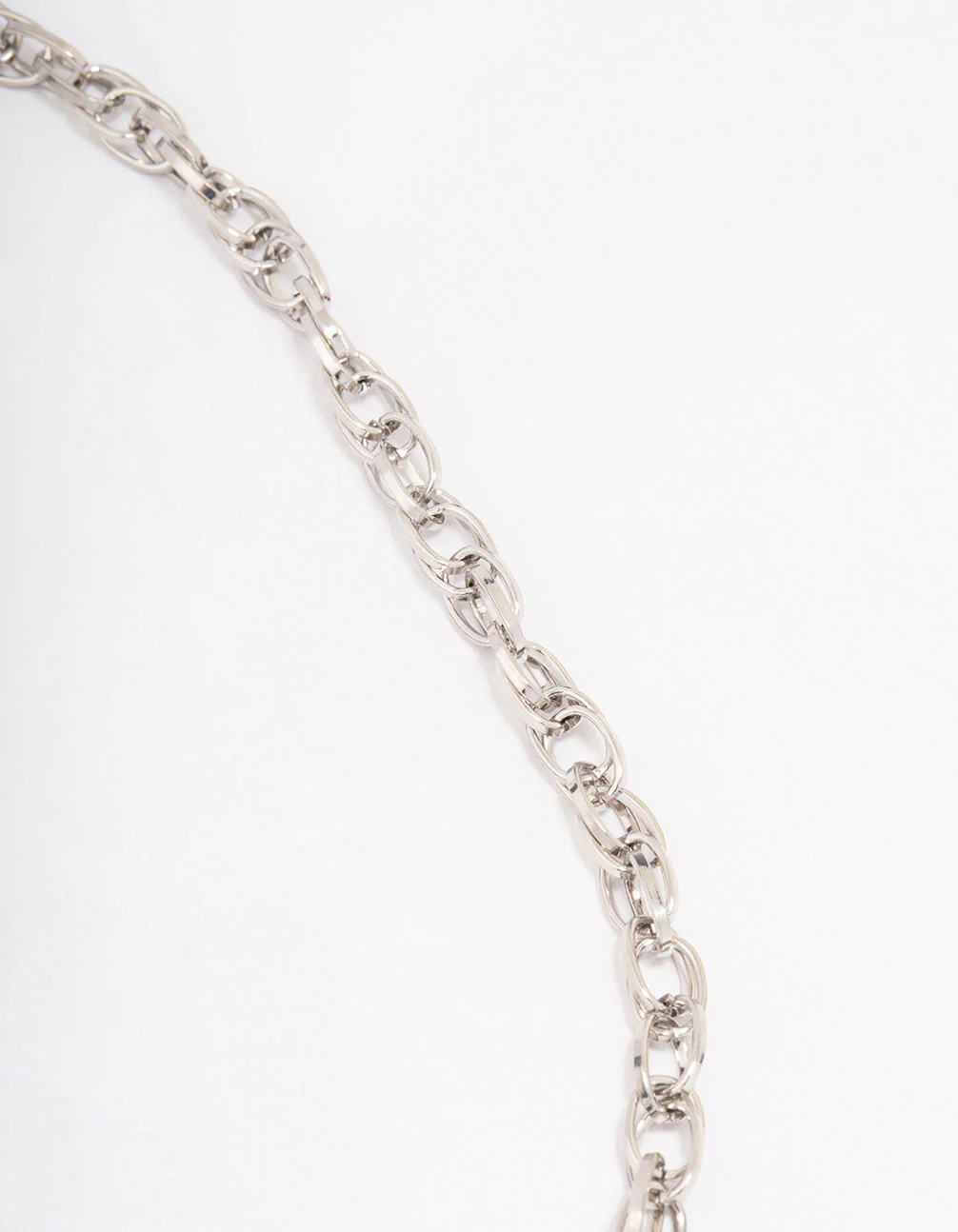 Silver Filigree Puffy Heart Necklace - Image 3