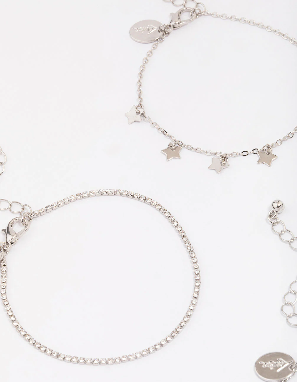 Silver Mini Star Bracelet 4-Pack - Image 2