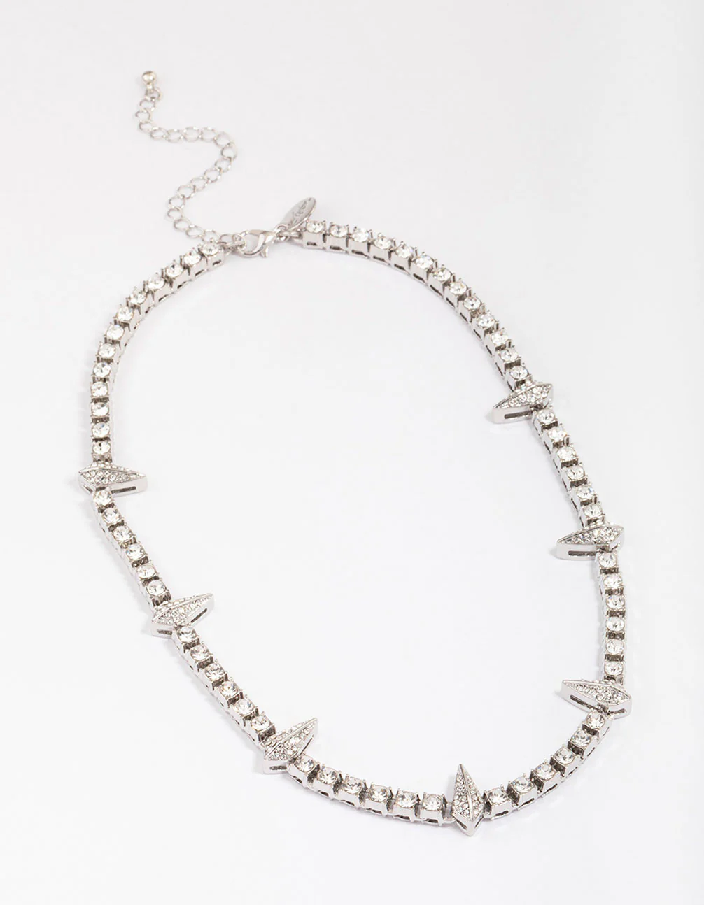 Silver Spark Short Necklace - Image 2