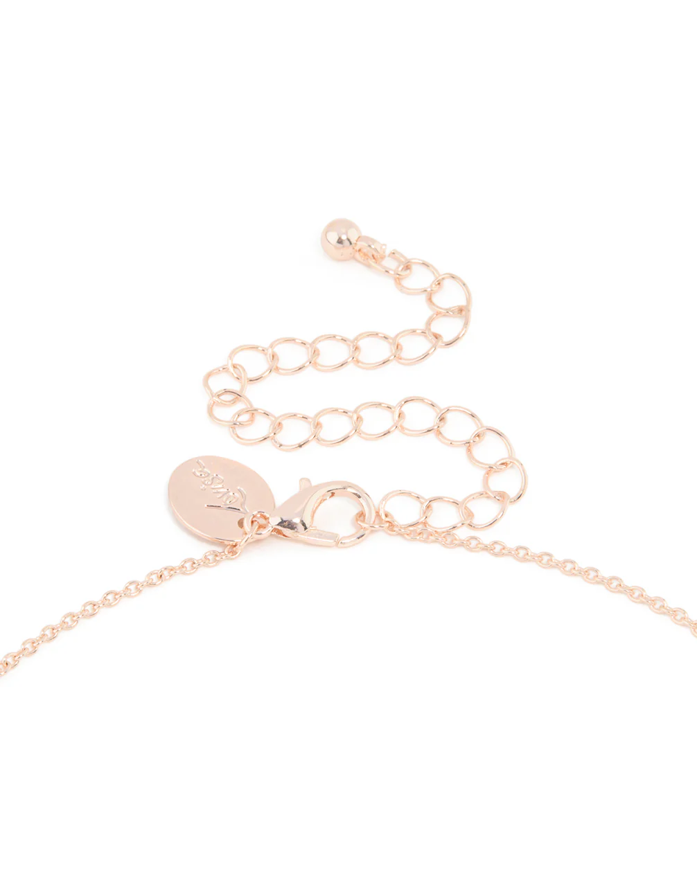 Rose Gold Bow Diamante Jewellery Set - Image 3