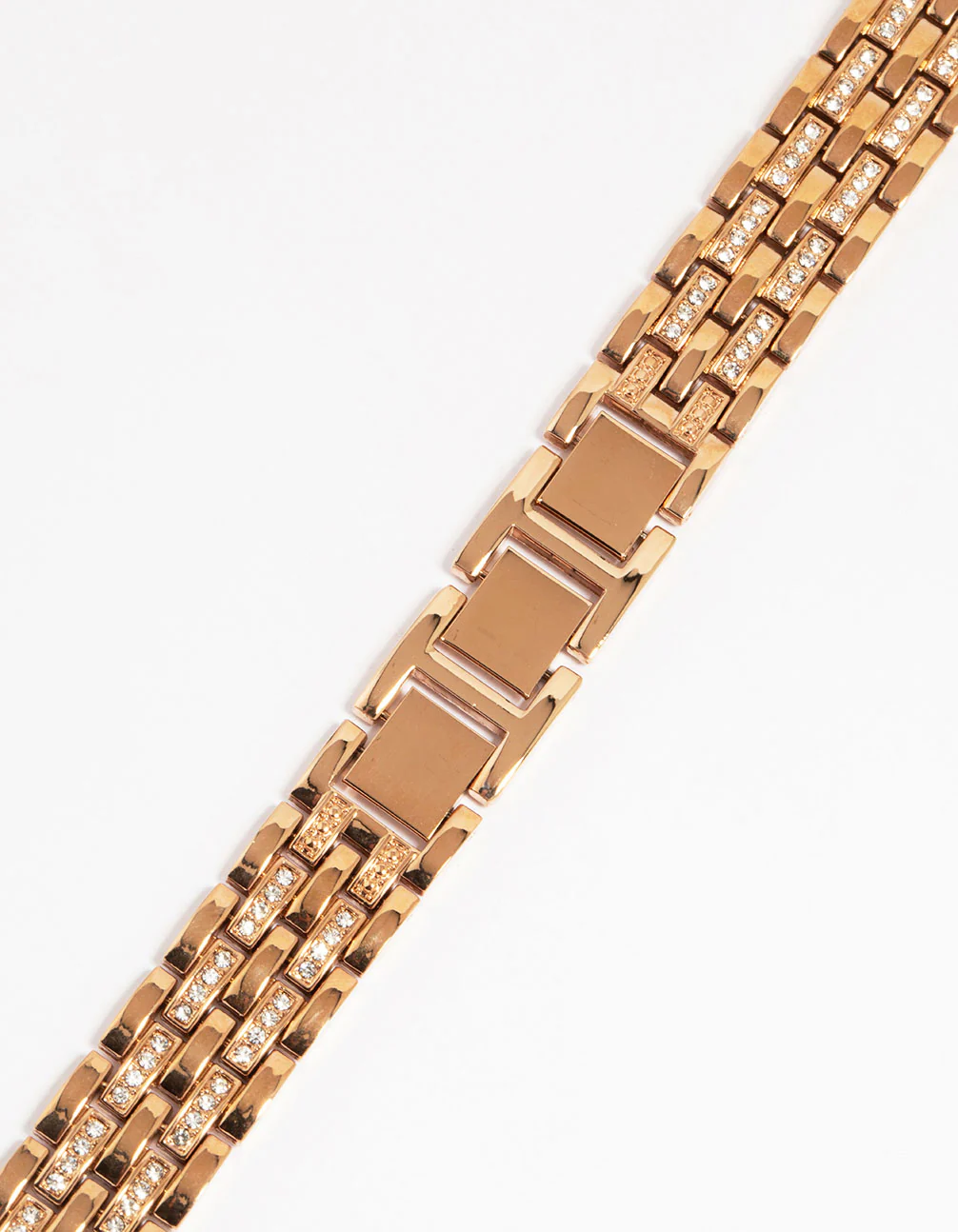 Rose Gold Diamante Chain Strap 38/40/41 mm - Image 2
