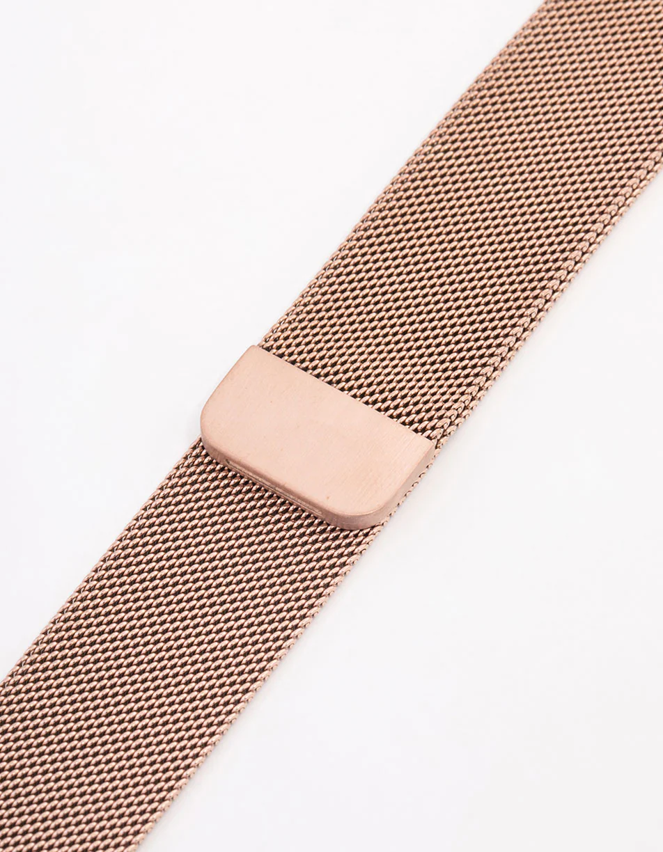Rose Gold Mesh Watch Strap 38/40/41 - Image 2